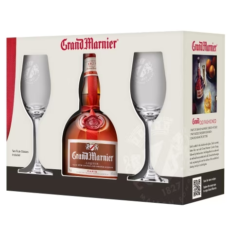 Grand Marnier Cordon Rouge Liqueur Gift Set